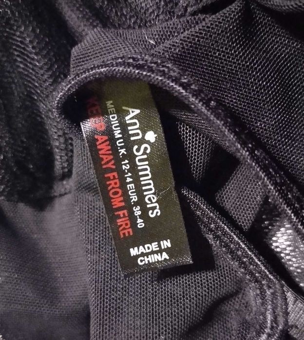 Жіночий прозорий боді з спідницею Ann Summers