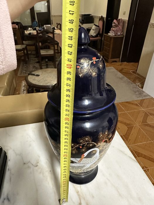 Vaso azul grande 10€