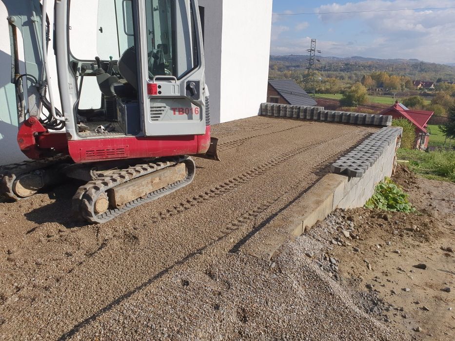 Minikoparka uslugi,wynajem