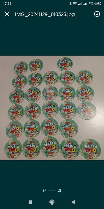Matutano Panrico Tazos Tiny Toon Tweenies