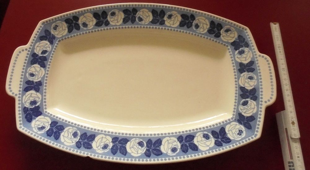 Półmisek porcelanowy Wachtersbach 48X30 cm stara porcelana