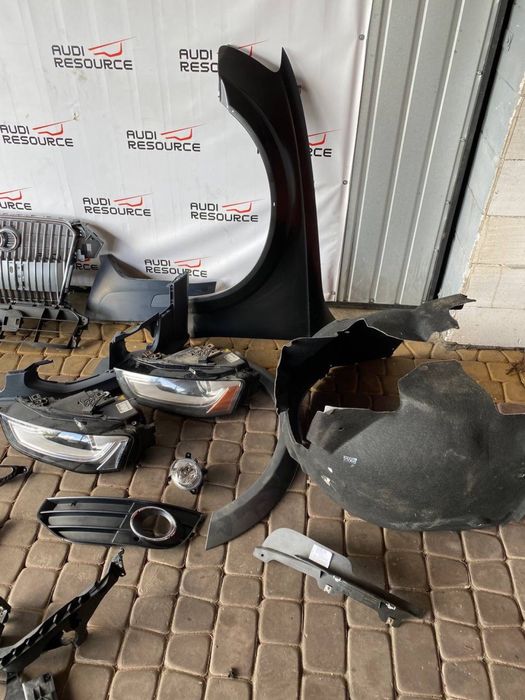 Бампер крило фара решітка капот кронштейн фара Audi A4 B8 Allroad