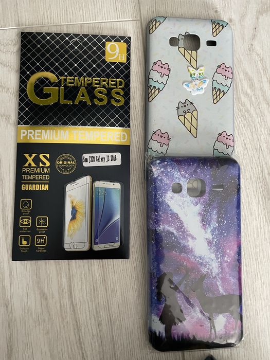 Szkło i etui obudowa do samsung galaxy J3 2016