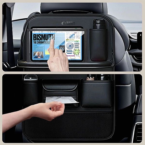 Tech-Protect Uca100 Backseat Car Organizer Black