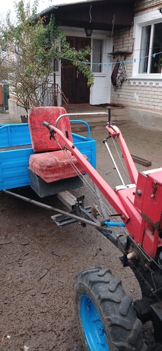 Мотоблок з причепом