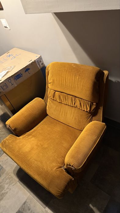 Stylowy fotel do odebrania za damro