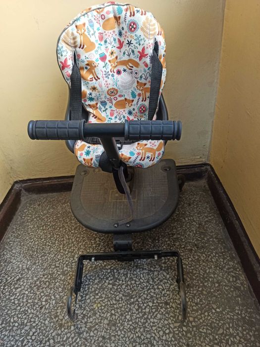 Dostawka do wózka z fotelikiem X RIDER 2w1-kołaLED + raczka przedłużka