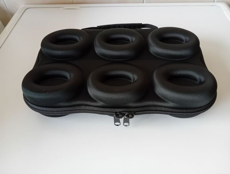 Estojo Mala Relógios Viagem 6 Relógios Hamilton Tissot Fortis Seiko