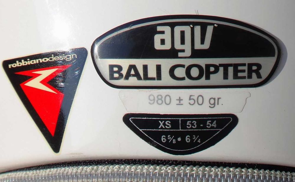 Kask motocyklowy AGV BALI COPTER rozmiar xs