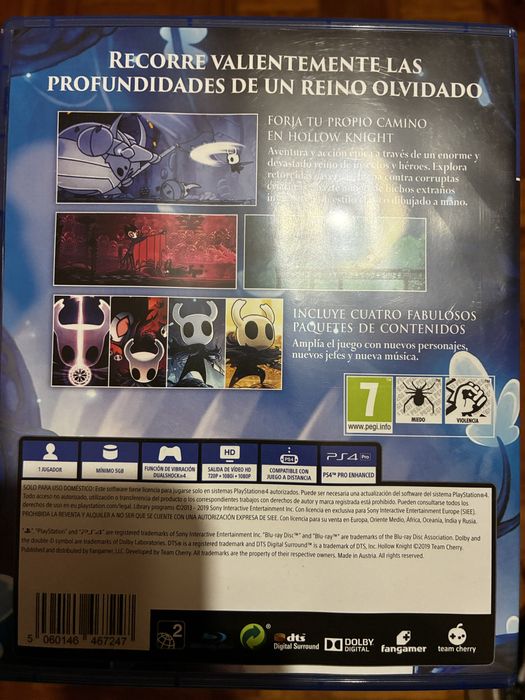 Hollow Knight PS4 PS5 Venda/troca