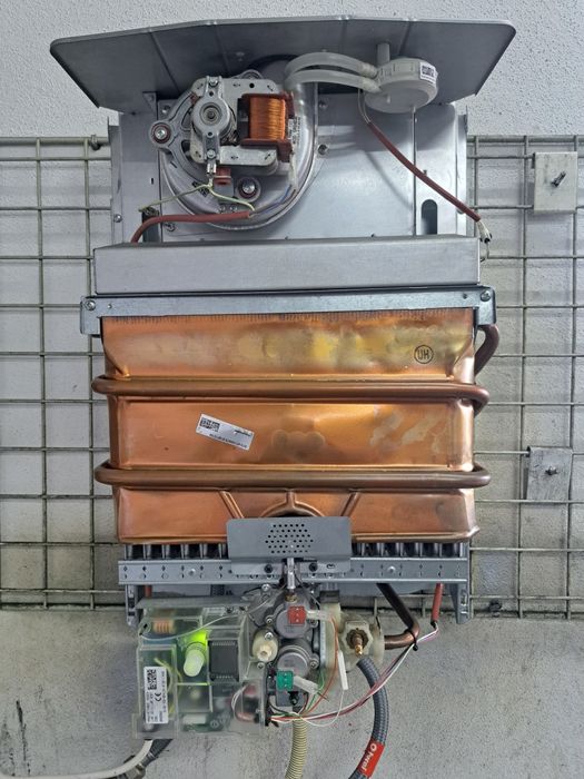 Esquentador de 17 litros ventilado Junkers/Vulcano
