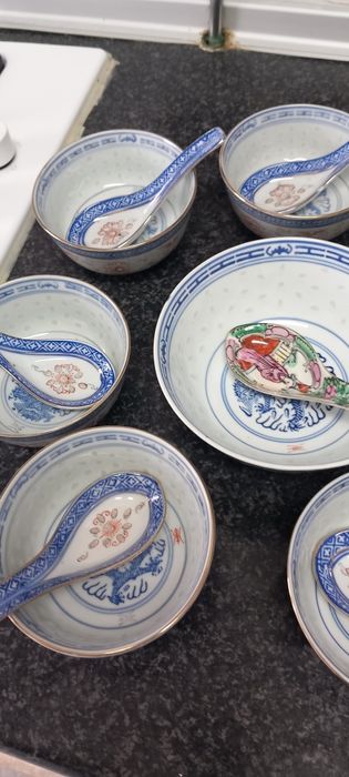 Serviço chinês antigas