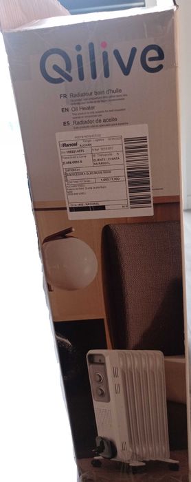 Radiador Eléctrico Qilive 1630W – Ideal para 12m² (Excelente Estado)