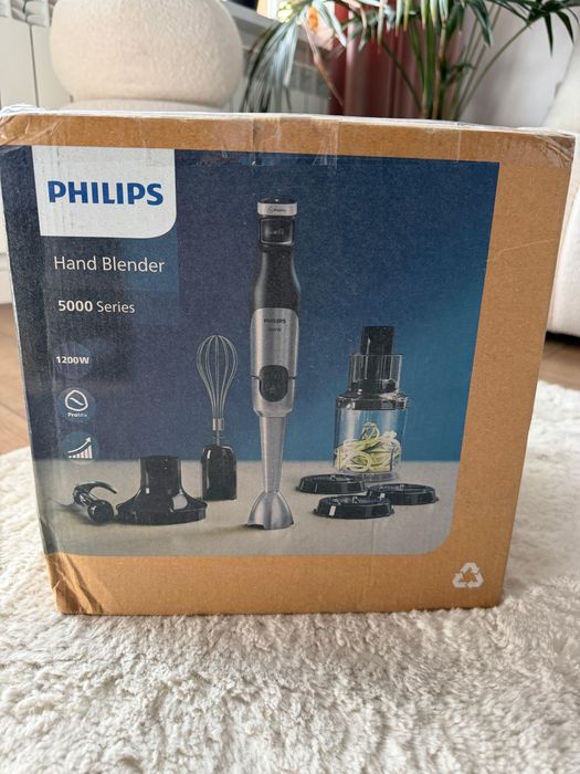 Blender ręczny Philips seria 5000, 1200W technologia ProMix HR2684/00