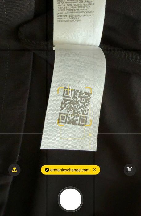 Стильна футболка Armani Exchange Milano/New York Black