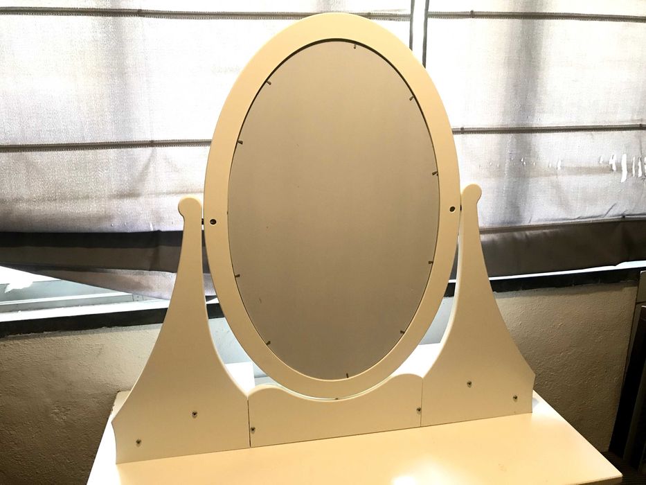 ESPELHO para TOUCADOR IKEA branco. Impecável