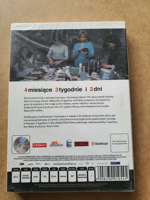 4 miesiące, 3 tygodnie i 2 dni dvd lektor polski