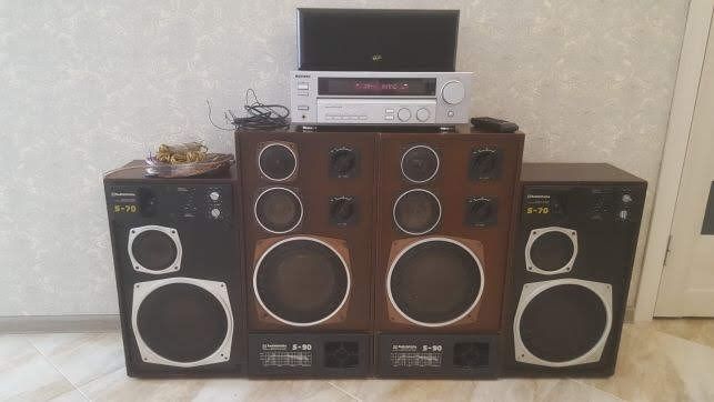 Домашній кінотеатр 5.0 + ресивер Kenwood