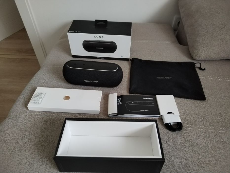 Coluna harman kardon luna nova com factura.