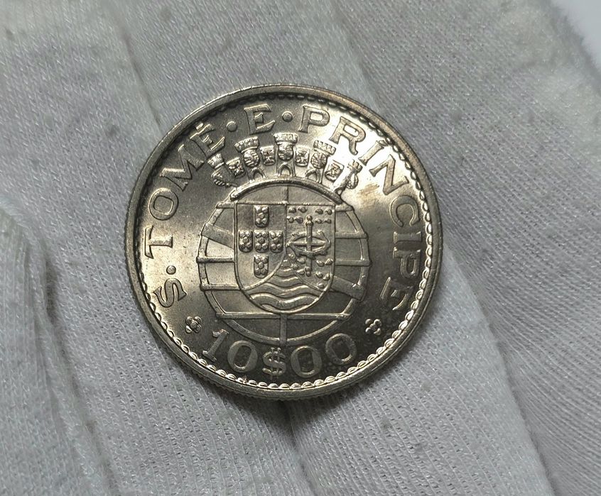 10$00 1971 são Tomé e príncipe