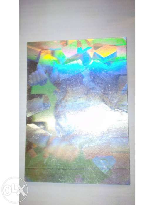 Carta holográfica rara super homem - portes gratuitos