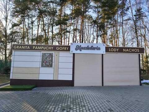 Przyczepa gastronomiczna 4m/9m wyposażenie do gastronomi