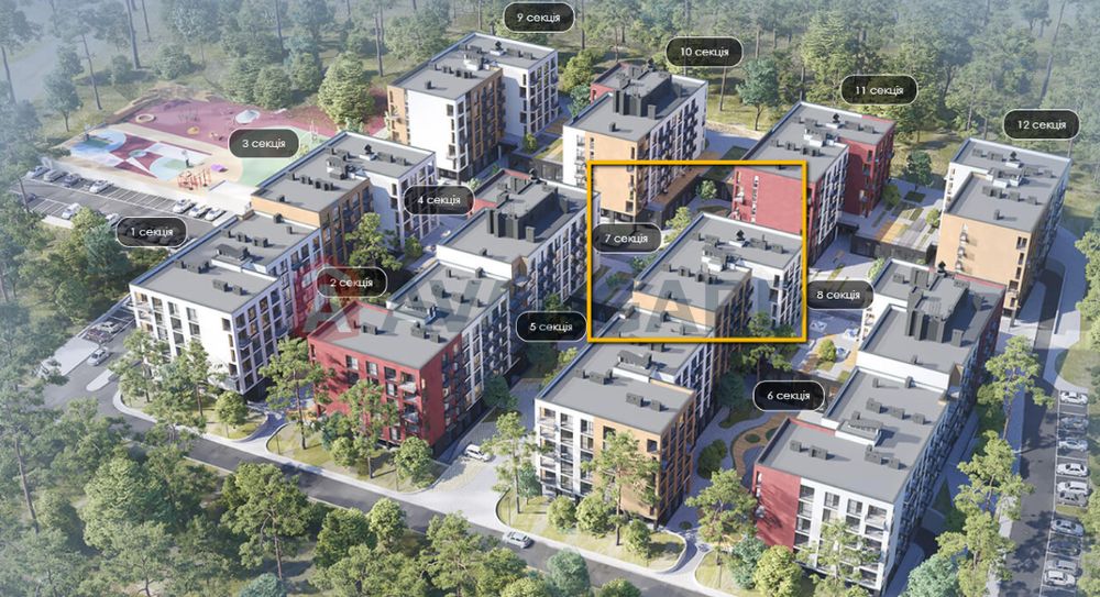 Продаж 2 кім 68,1 м2 Грінвуд 3. Без комісії
