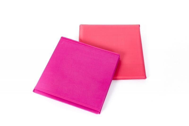 Caixa têxtil decorativa de arrumação, dobrável - 3pc.