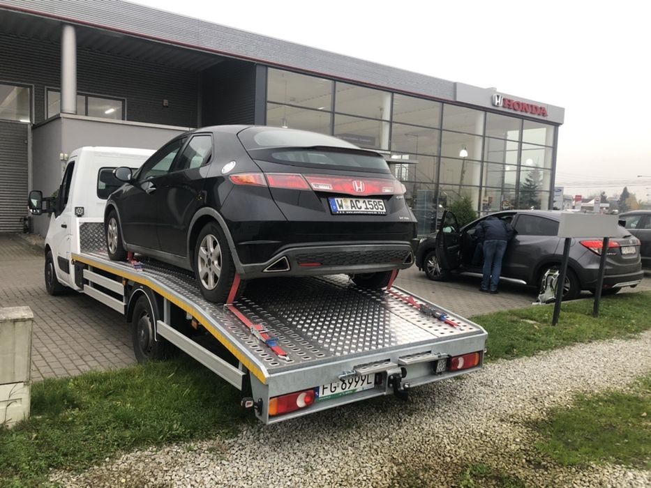 Pomoc Drogowa 24/7 Laweta Transport Gorzów Europa Holowanie