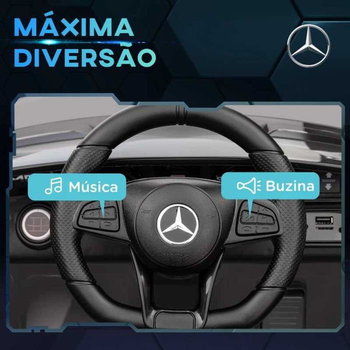Carro Elétrico para Crianças Mercedes-Benz