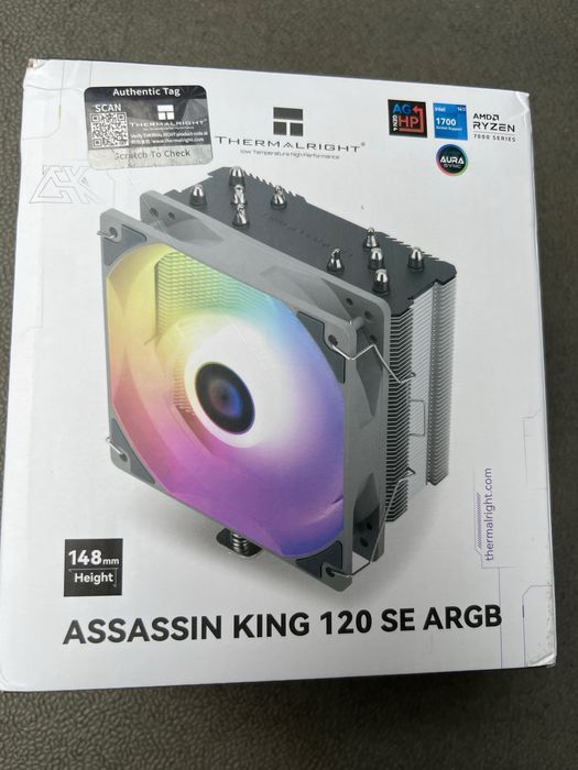Chłodzenie procesora Thermalright Assassin King 120 SE ARGB (LGA 1700/1851, AM4/AM5)