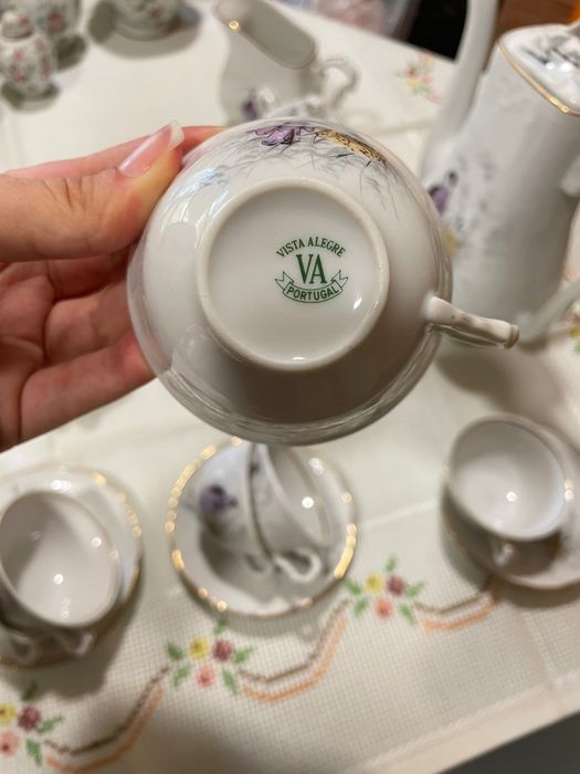 Conjunto de Café Vista Alegre - Oriental