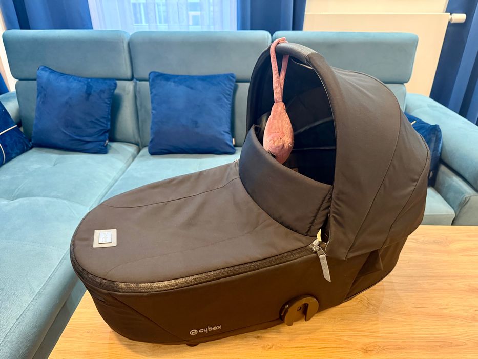 Cybex Mios – gondola + spacerówka + akcesoria | stan jak nowy