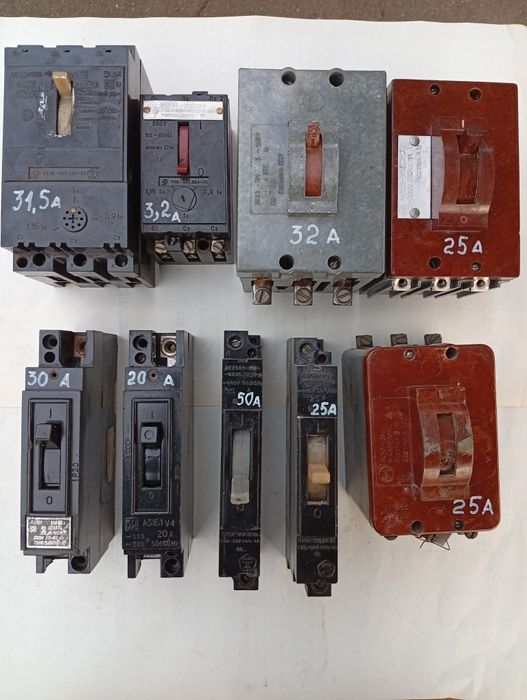Электро автоматы защиты сети