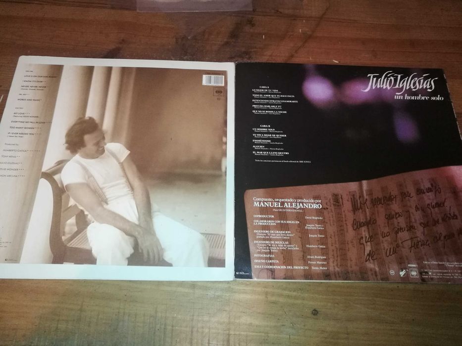 9 Lps do JULIO IGLESIAS (preços diferentes)