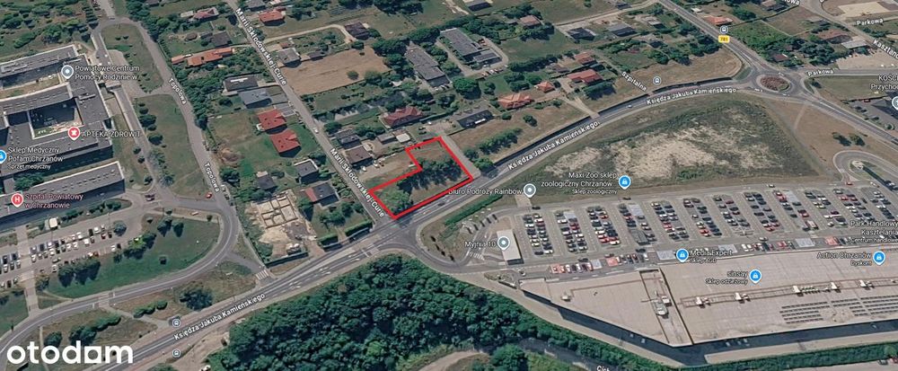 Działka inwestycja PREMIUM, Park handlowy Kasztelania,Castorama,Okazja