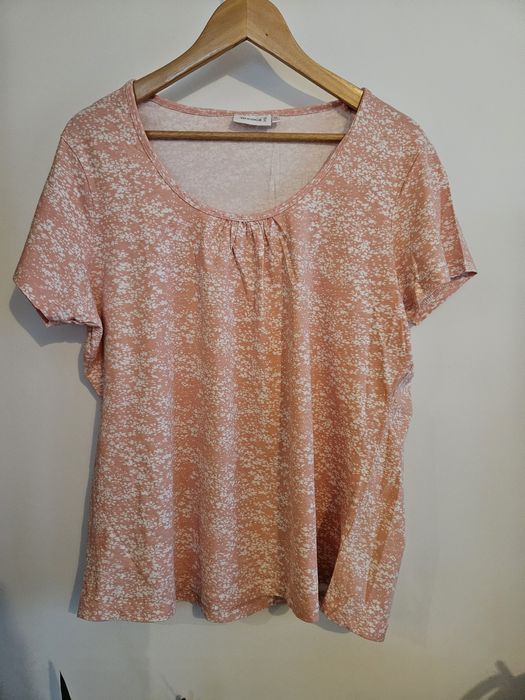 Bluzka koszulka t-shirt koralowy yessica xl