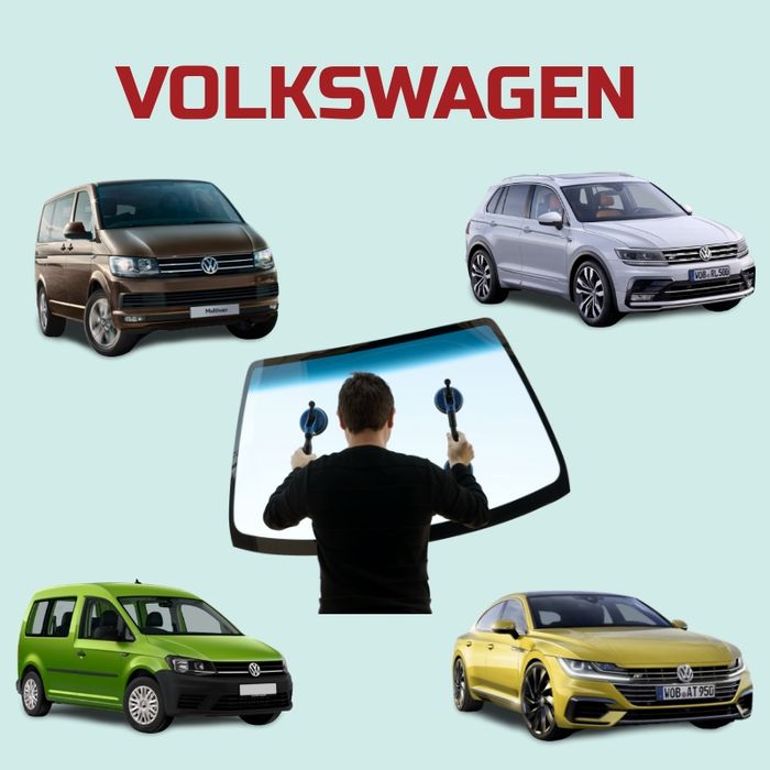 Лобовое стекло VW caddy  passat вітрове автоскло розвал сходження