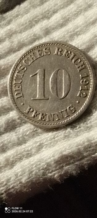 10 pfening     1912