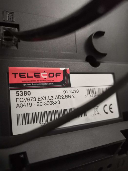 Telefone digital avançado com grande ecrã