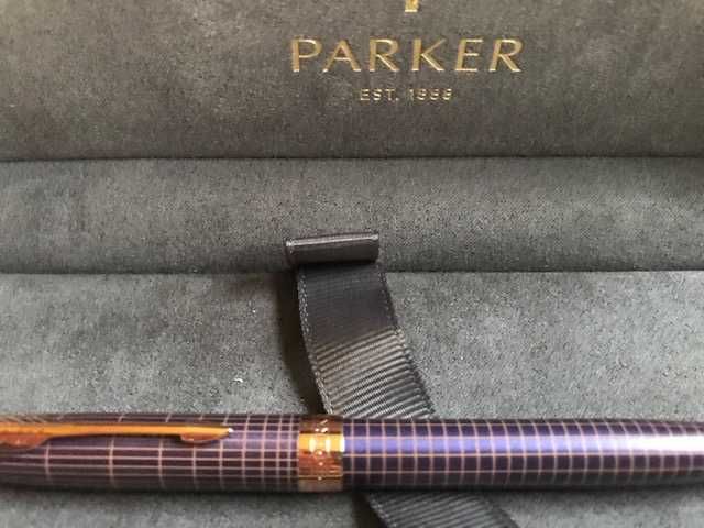 Długopis Parker Sonet Premium Chiselled Purple PGT