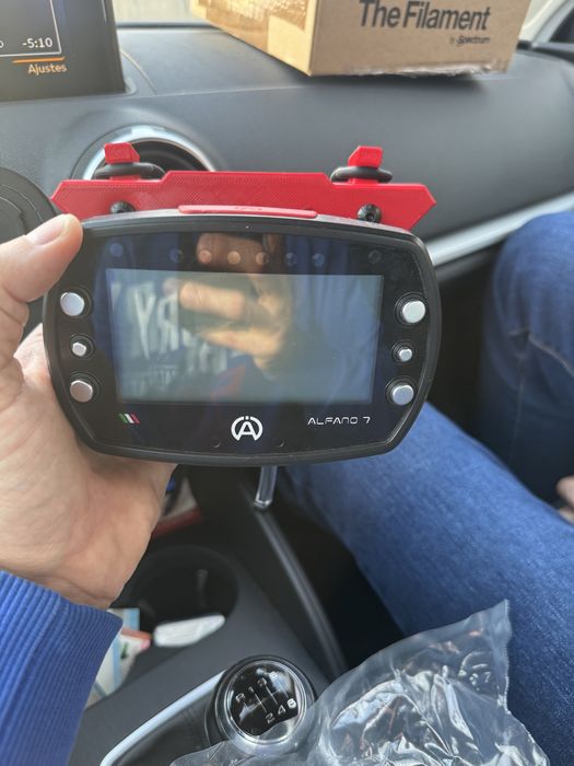 Suporte Alfano, Telemóvel+Racebox, Astro para Kart