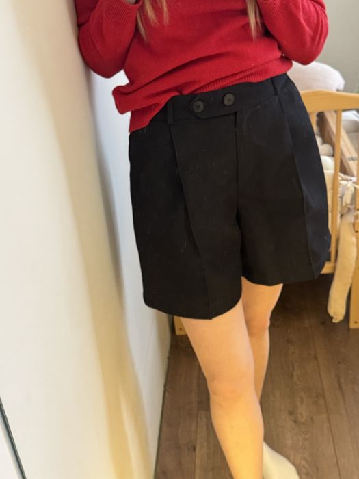 Шорти cher 17 L чорні в темно сіру смужку