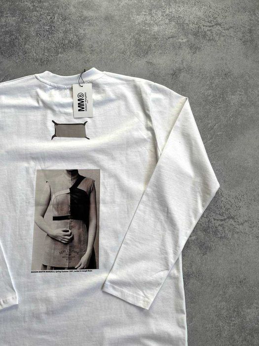 Лонгслив Maison Margiela білий