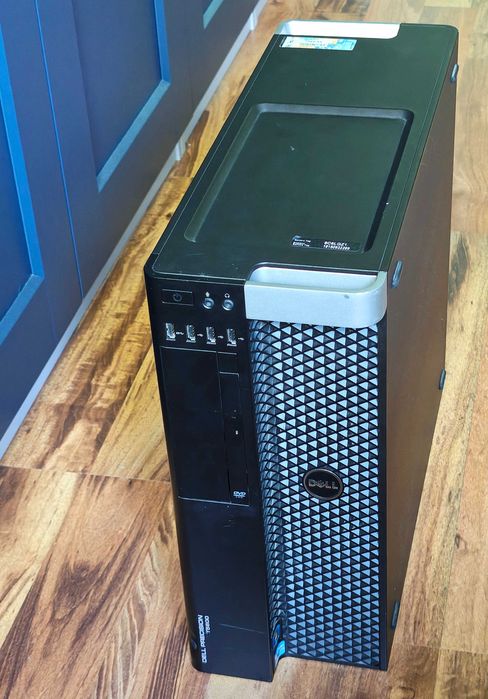 Komputer DELL PRECISION T5600, 2xXeon E5-2660 2,2GHz, Nvidia Quadro K4200 4GB, RAM 10 GB, Dysk SSD256, HDD -1TB