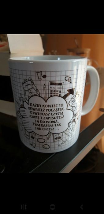 Kubek ceramiczny 300ml nowy w opakowaniu