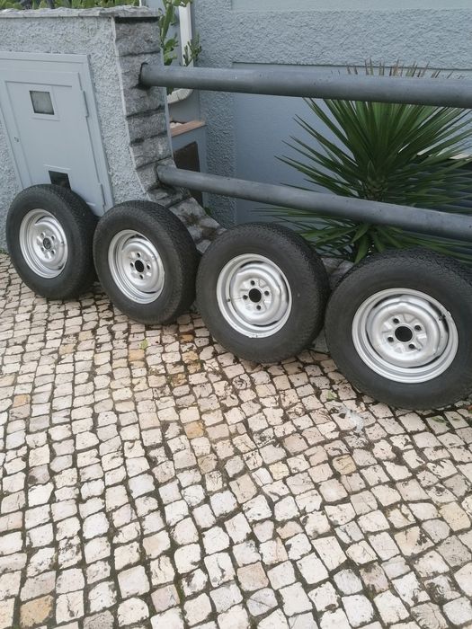 Jantes +pneus  155/ R12