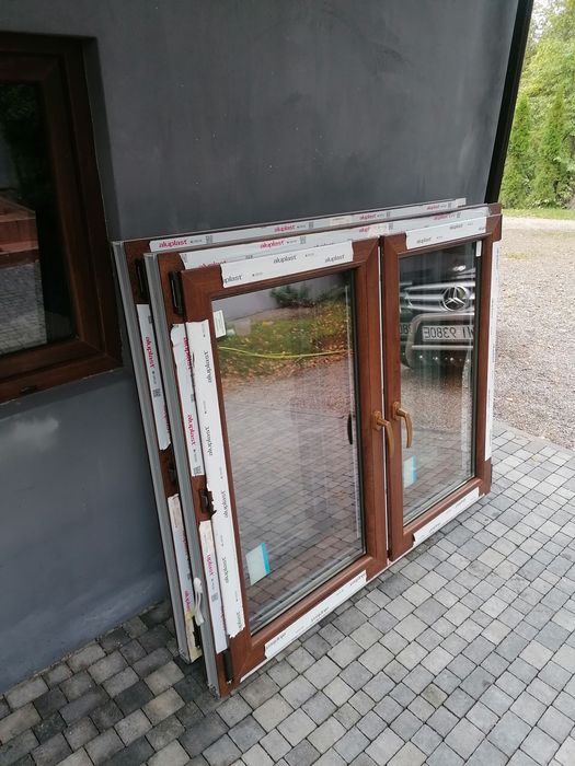 Okna 2 sztuki aluplast