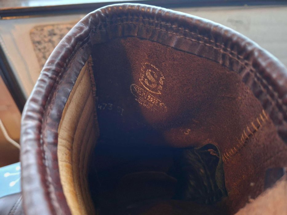 Botas Sendra de Couro Marrom 42 - Vintage