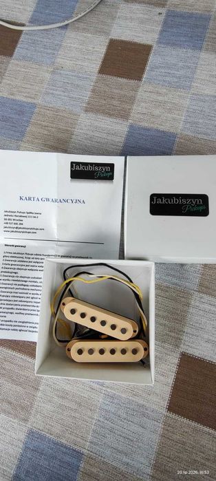 Jakubiszyn pickups - przystawki do gitary